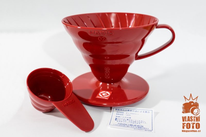 Dripper Hario V60 - filtrovaná káva